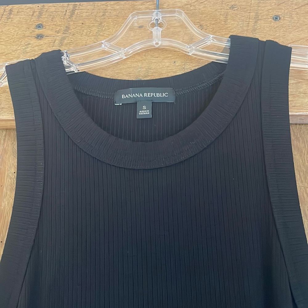 Banana Republic Size S/P Black Maxi Dress - Picture 4 of 7